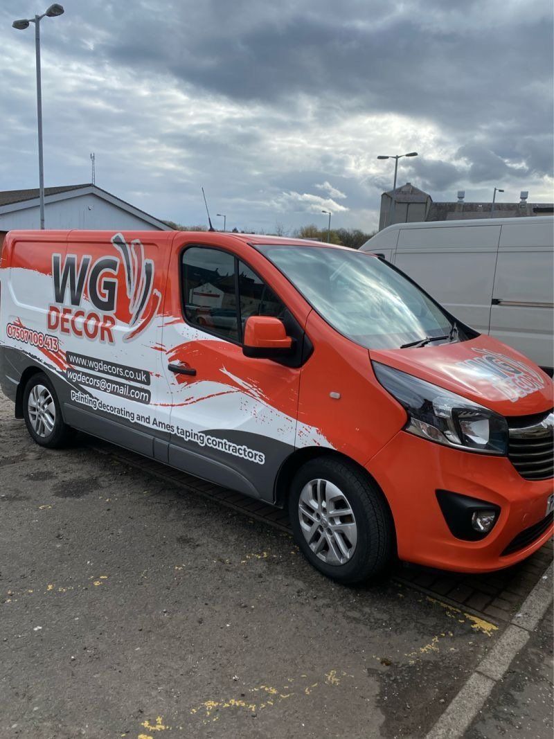 WG Decor Ltd van