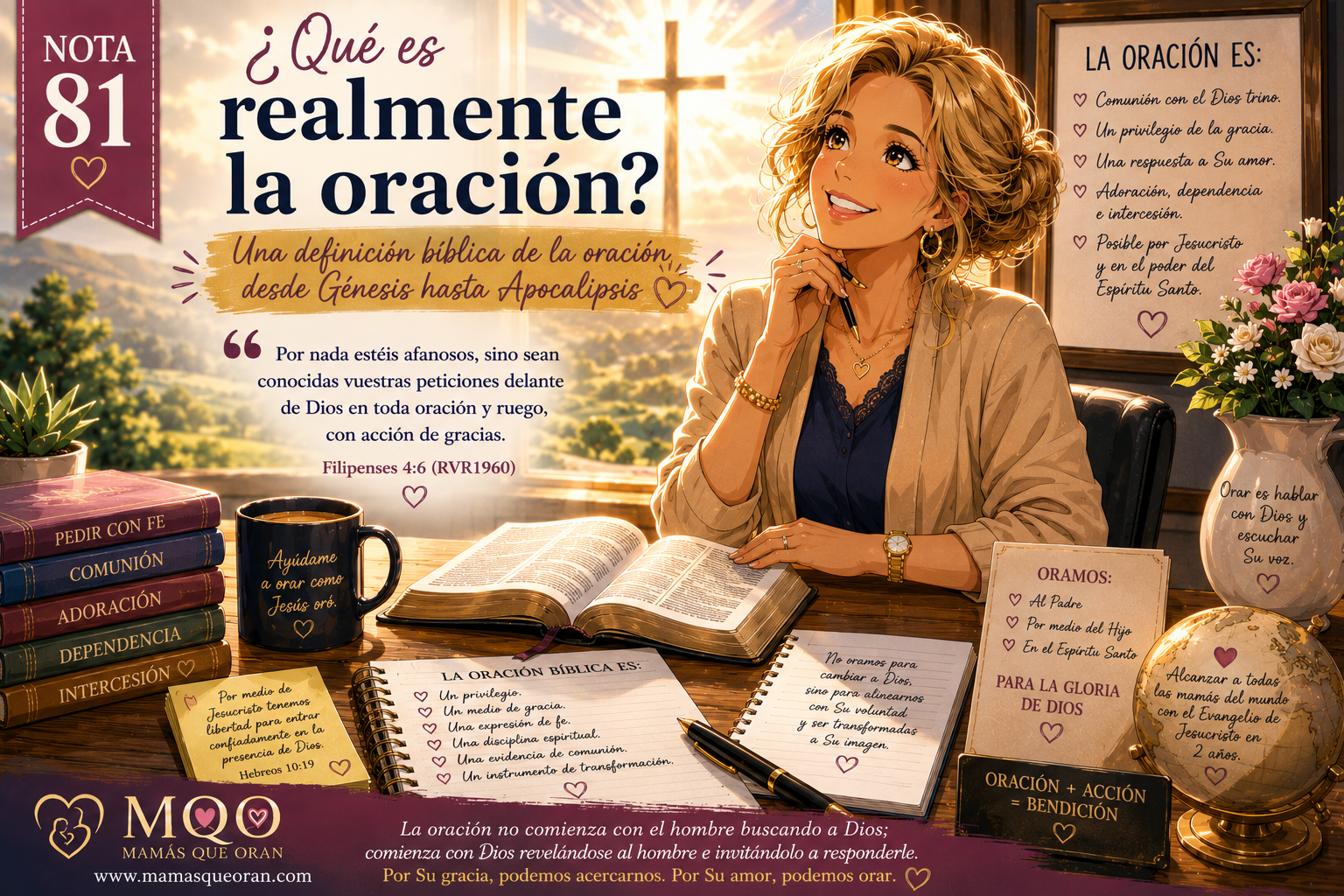 ¿Qué es realmente la oración?
Una definición bíblica de la oración desde Génesis hasta Apocalipsis