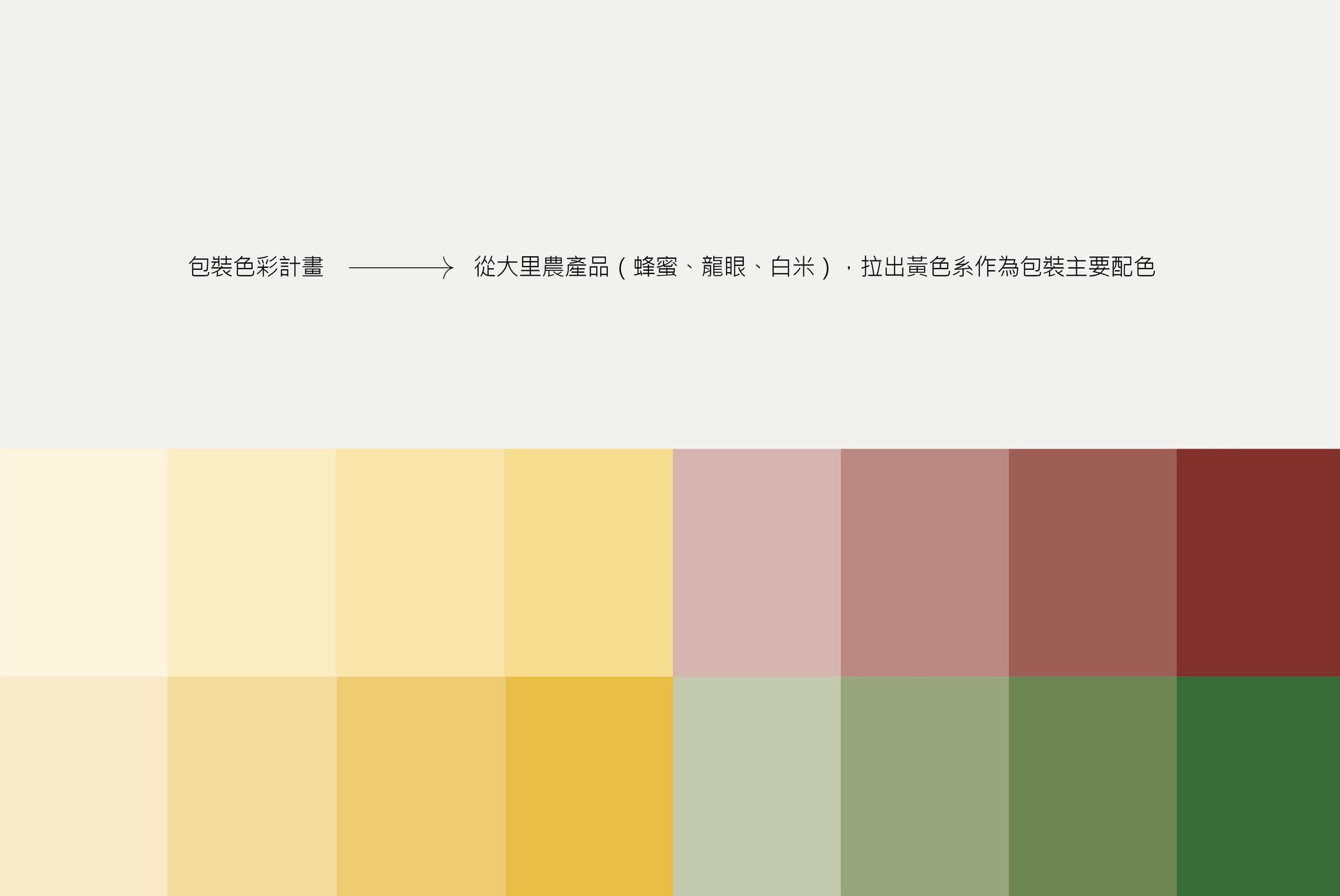 每粒米都承載著農夫寄予的深情與厚望。將這份情感轉化成“米粒香氣”與農夫四季耕耘的插畫景象。包裝正反面巧妙呼應，象徵生命力和樂天的在地精神。TTS金星設計獎-入圍 ｜ 台中TCOD-入圍