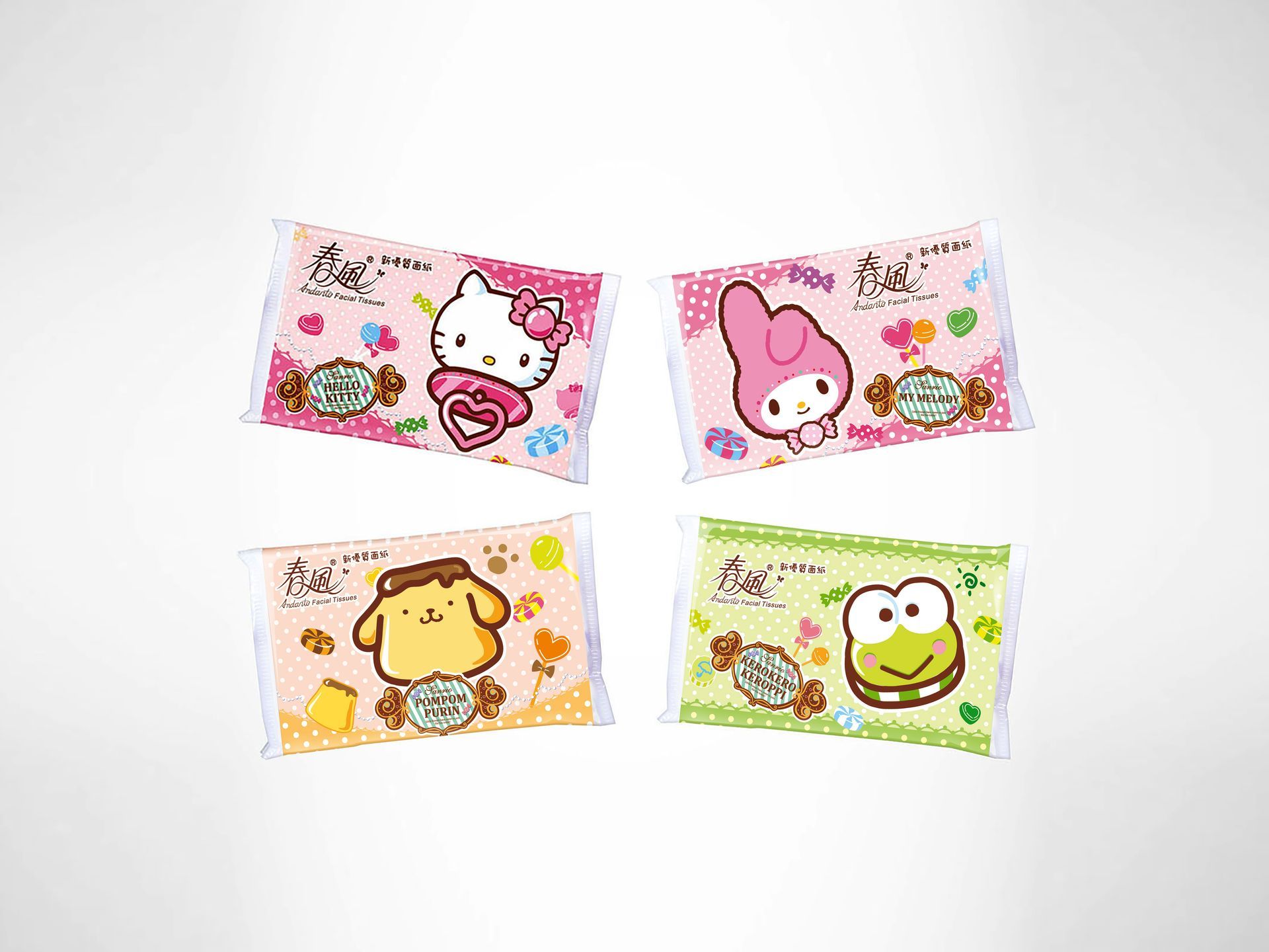 一本設計作品-春風Hello Kitty衛生紙