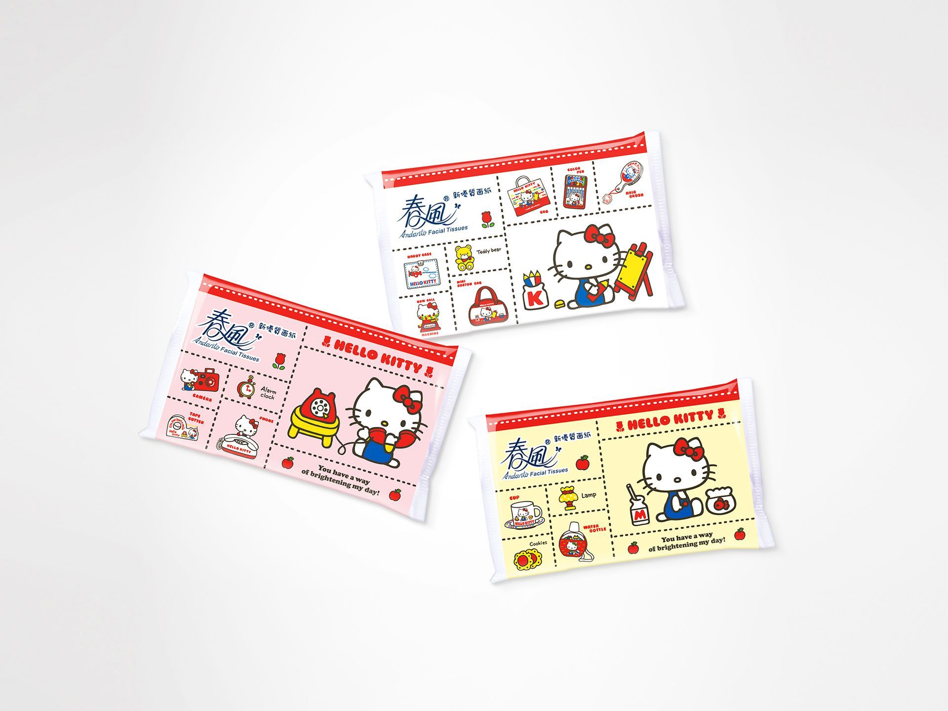 一本設計作品-春風Hello Kitty衛生紙