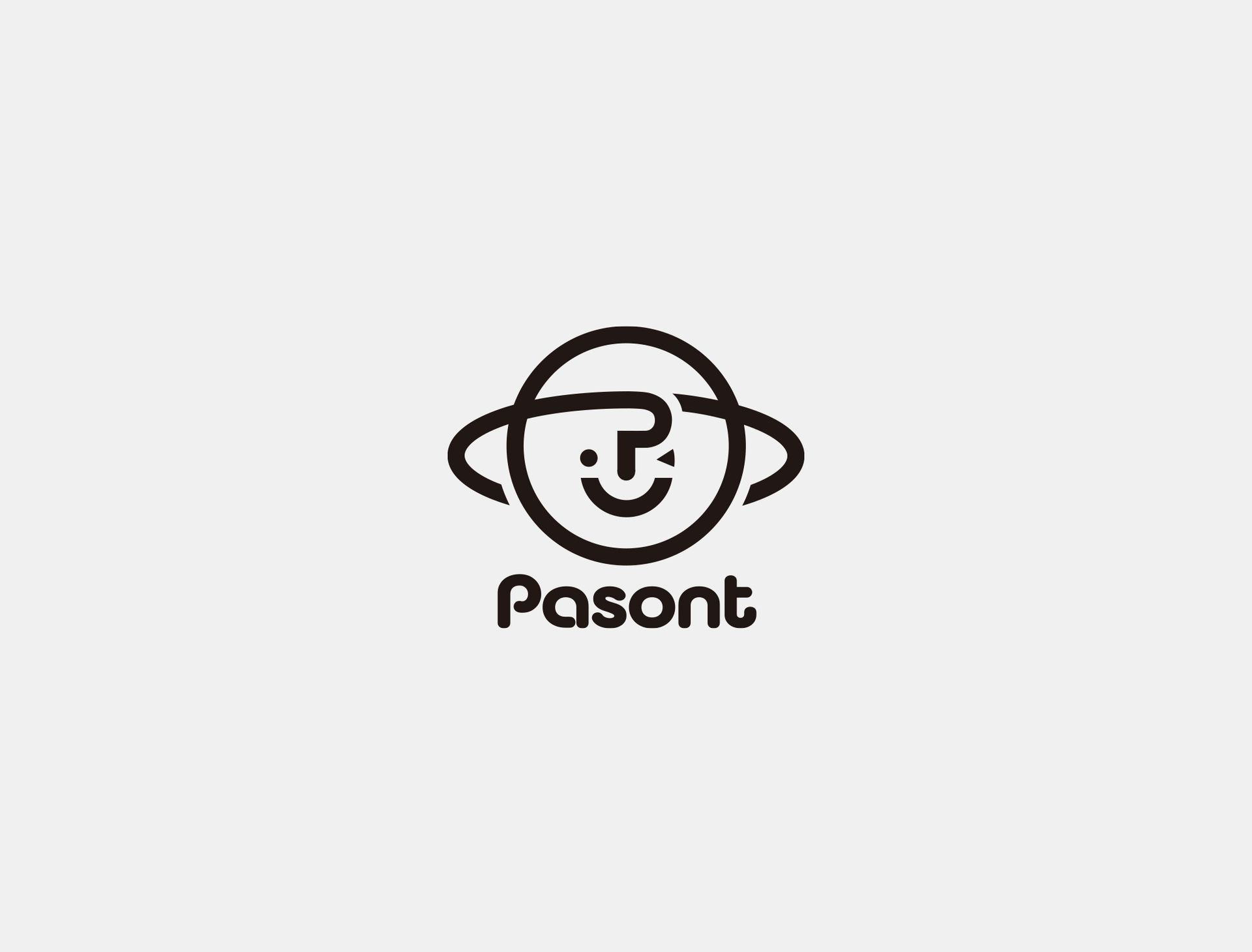 一本設計標誌作品-怕剩Pasont