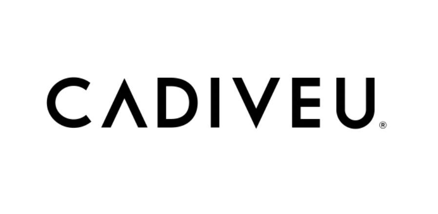 Logo Cadiveu in nero su sfondo bianco