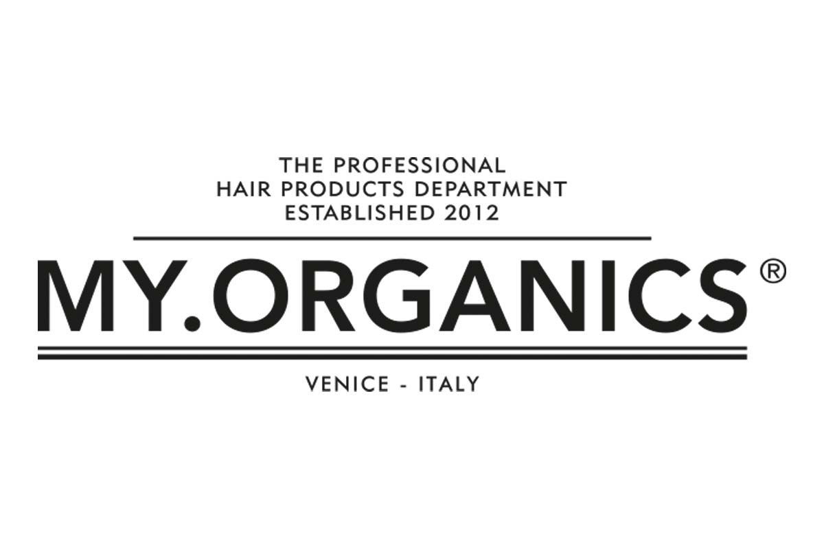 Logo MY.ORGANICS con la dicitura