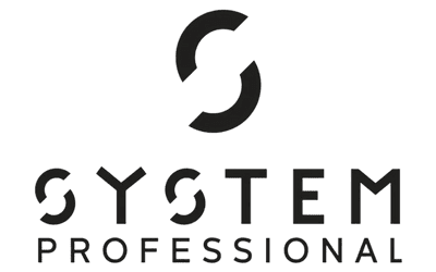 Logo SCTEM Professional con icona astratta nera e testo su sfondo bianco.