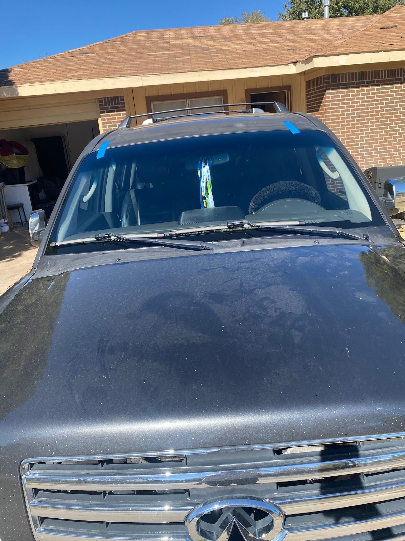 New windshield SUV