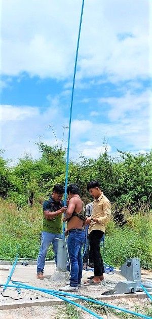 well in Cambodia