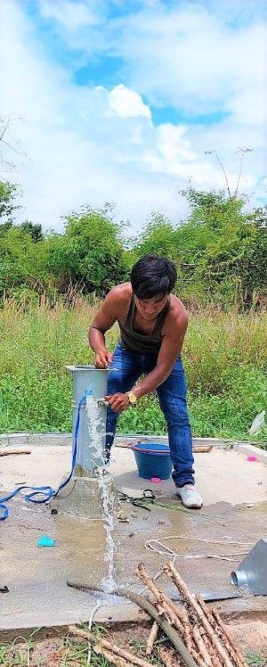 well in Cambodia