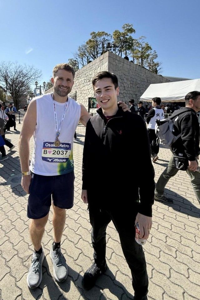 Brandon Possin at Osaka Marathon