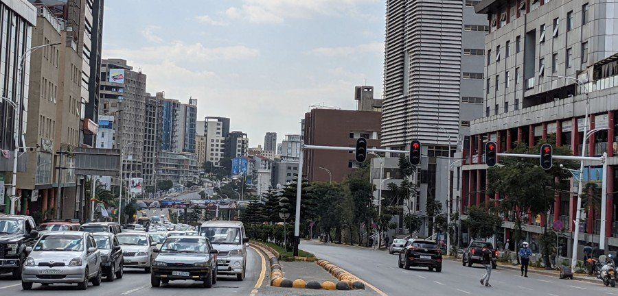 Downtown Addis Ababa