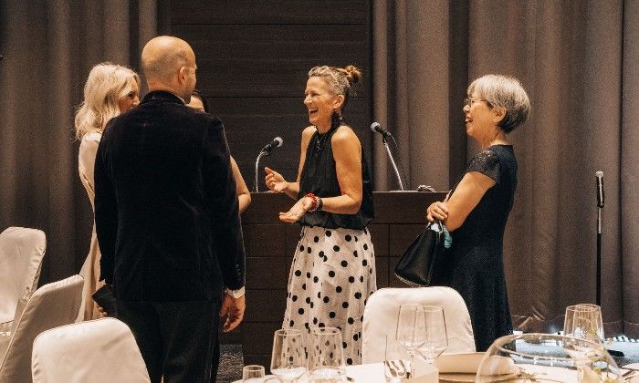 Ms. Haruna at HOPE Dinner