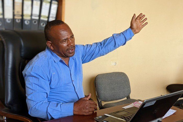 Muluneh, the Livelihoods Coordinator at HOPE Ethiopia
