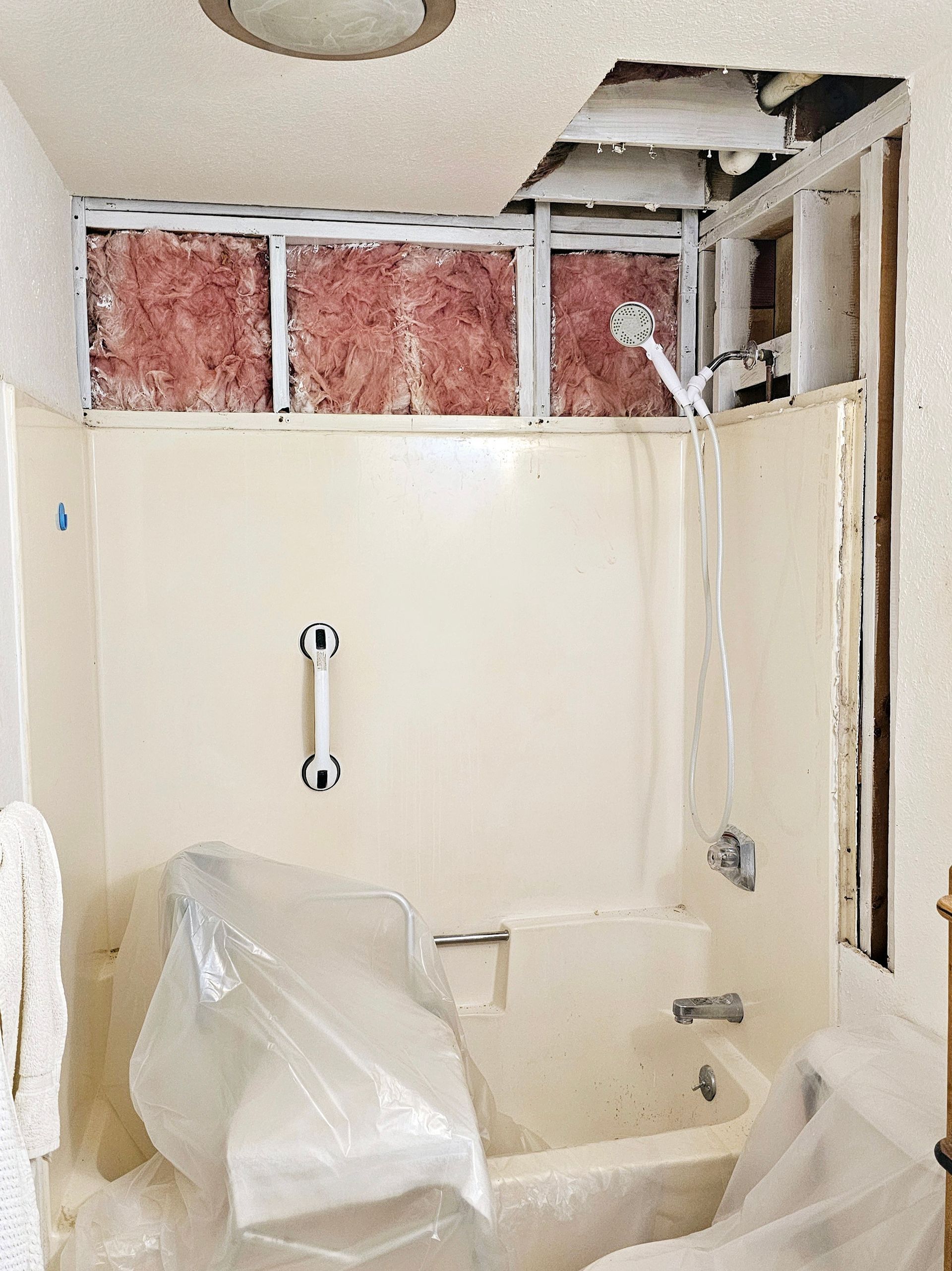 Bathroom walls