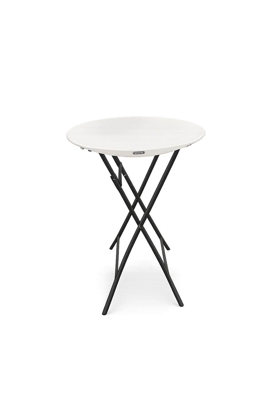 5-foot round event rental table for weddings, parties, and guest seating in Logan Utah