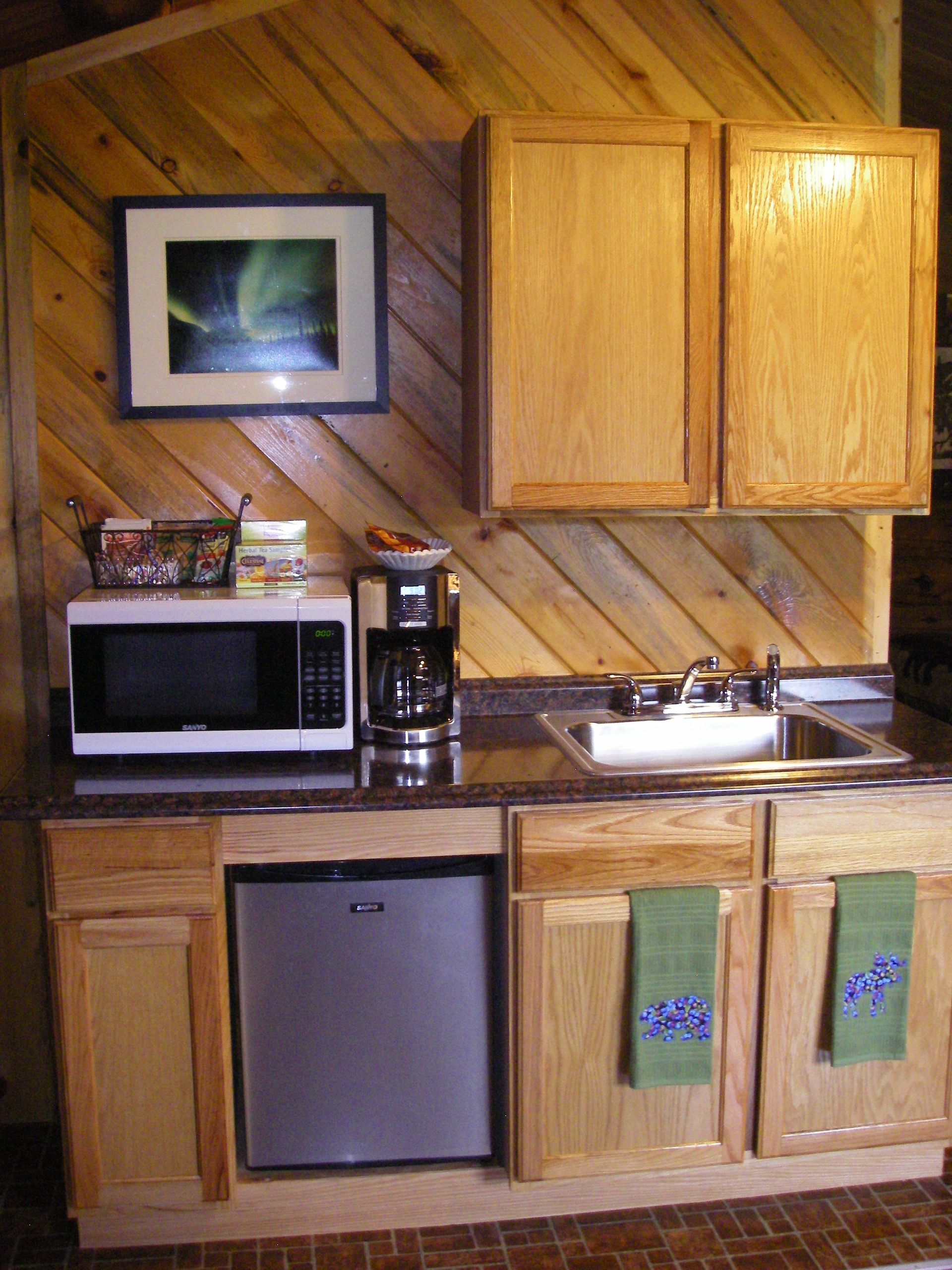 Kitchen at Cloudberry Cabin