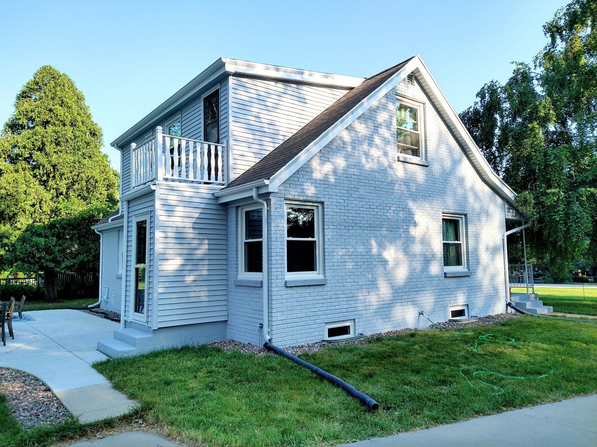 exterior house painters after photo