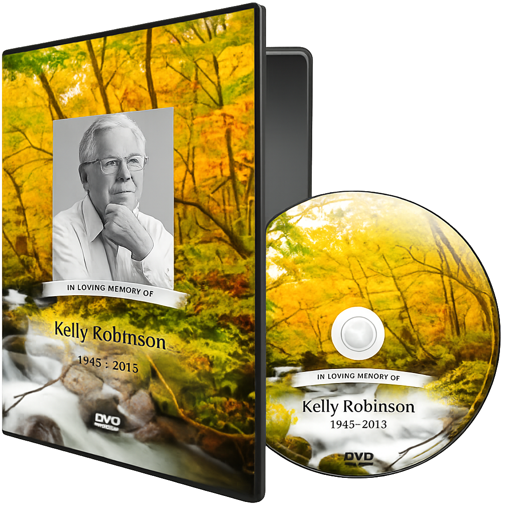A dvd case with a picture of kelly robinson on it