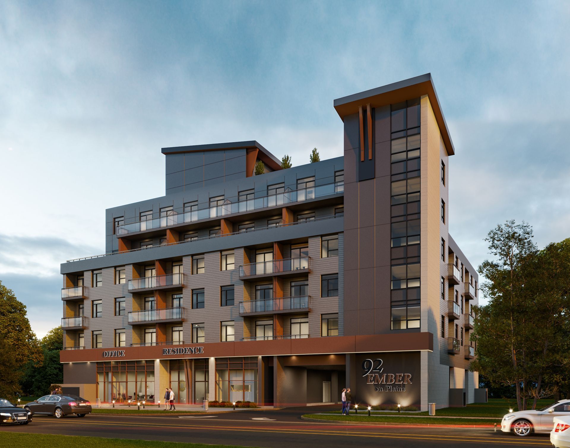 Architectural Multi-Residential Design building by CZ Architect