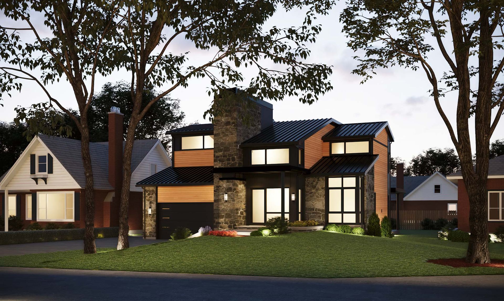 Architectural Residential Design building by CZ Architect