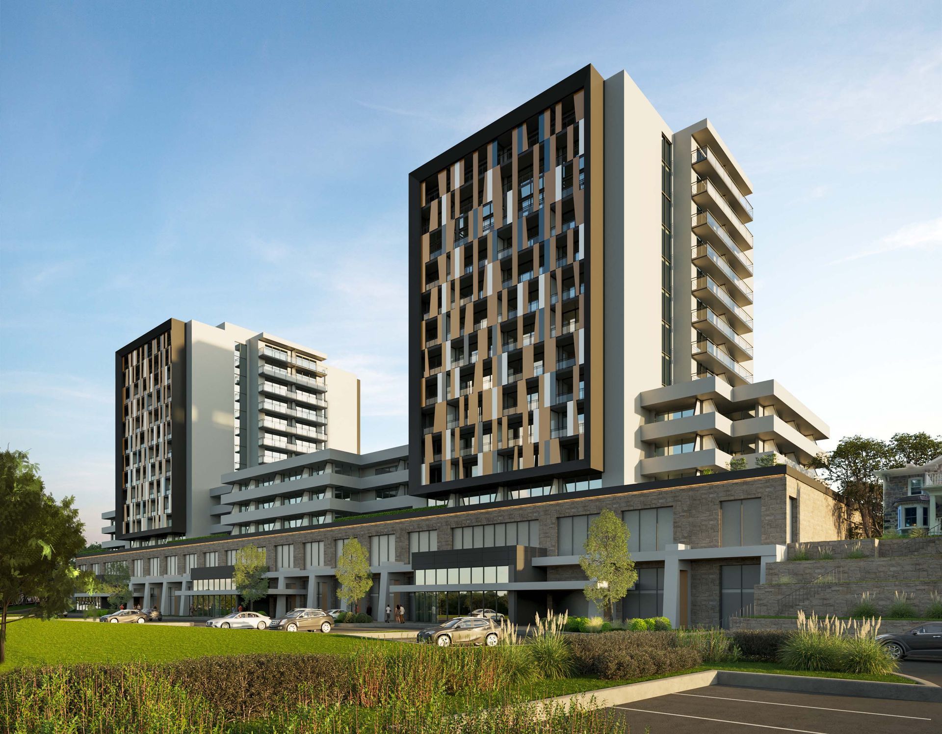 Architectural Commercial Design building by CZ Architect