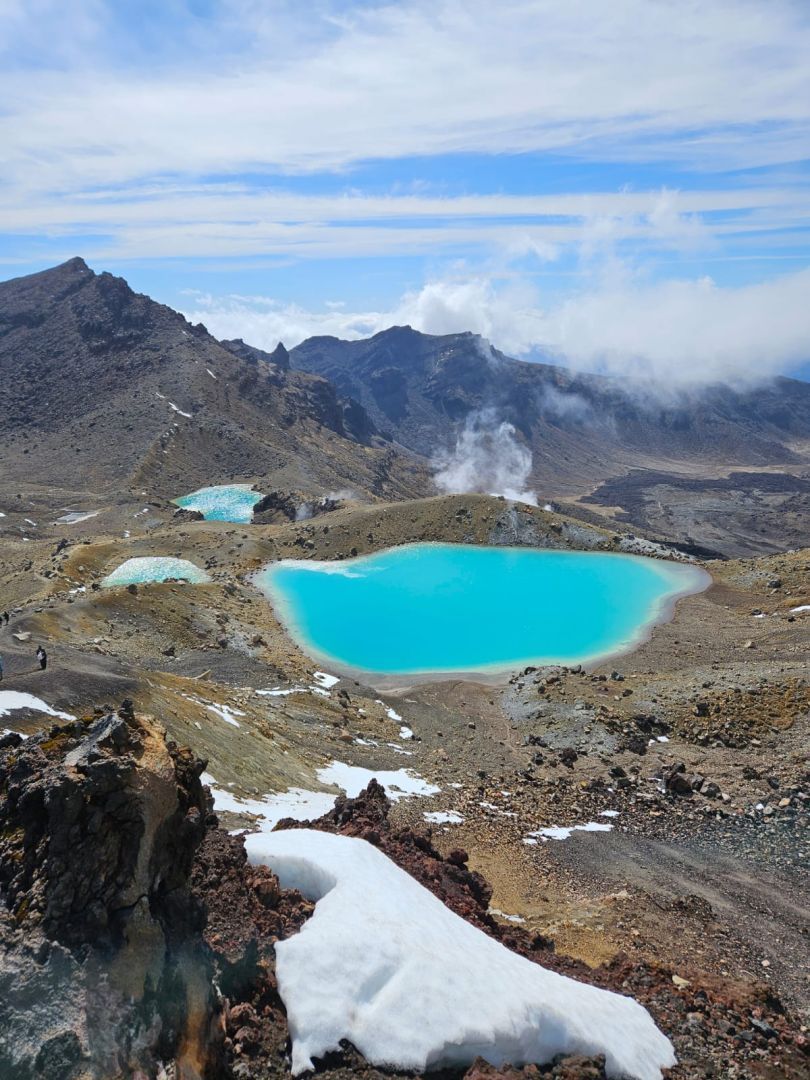 Emerald lakes