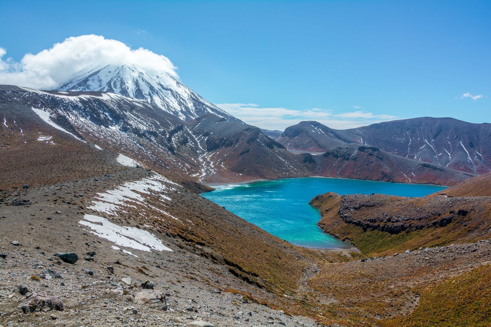 A picture of Tama Lakes in Tongariro National Park