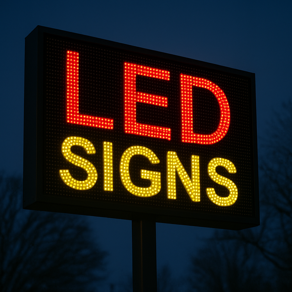 The Brilliance of Illuminated Signs