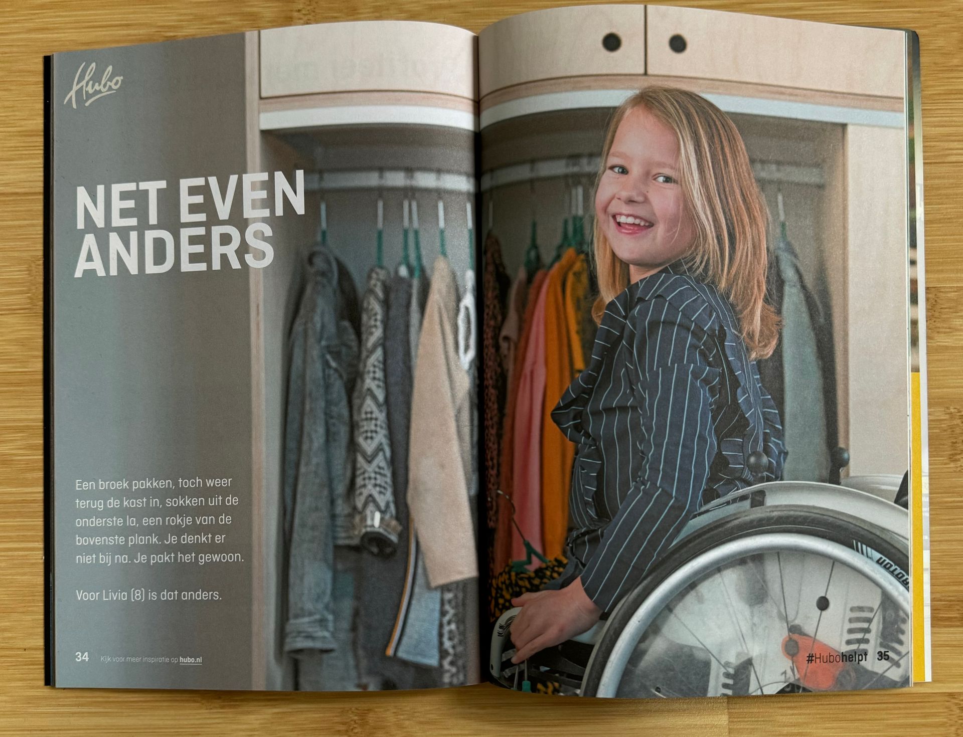 Publicatie met foto gemaakt door Petra voor Hubo 