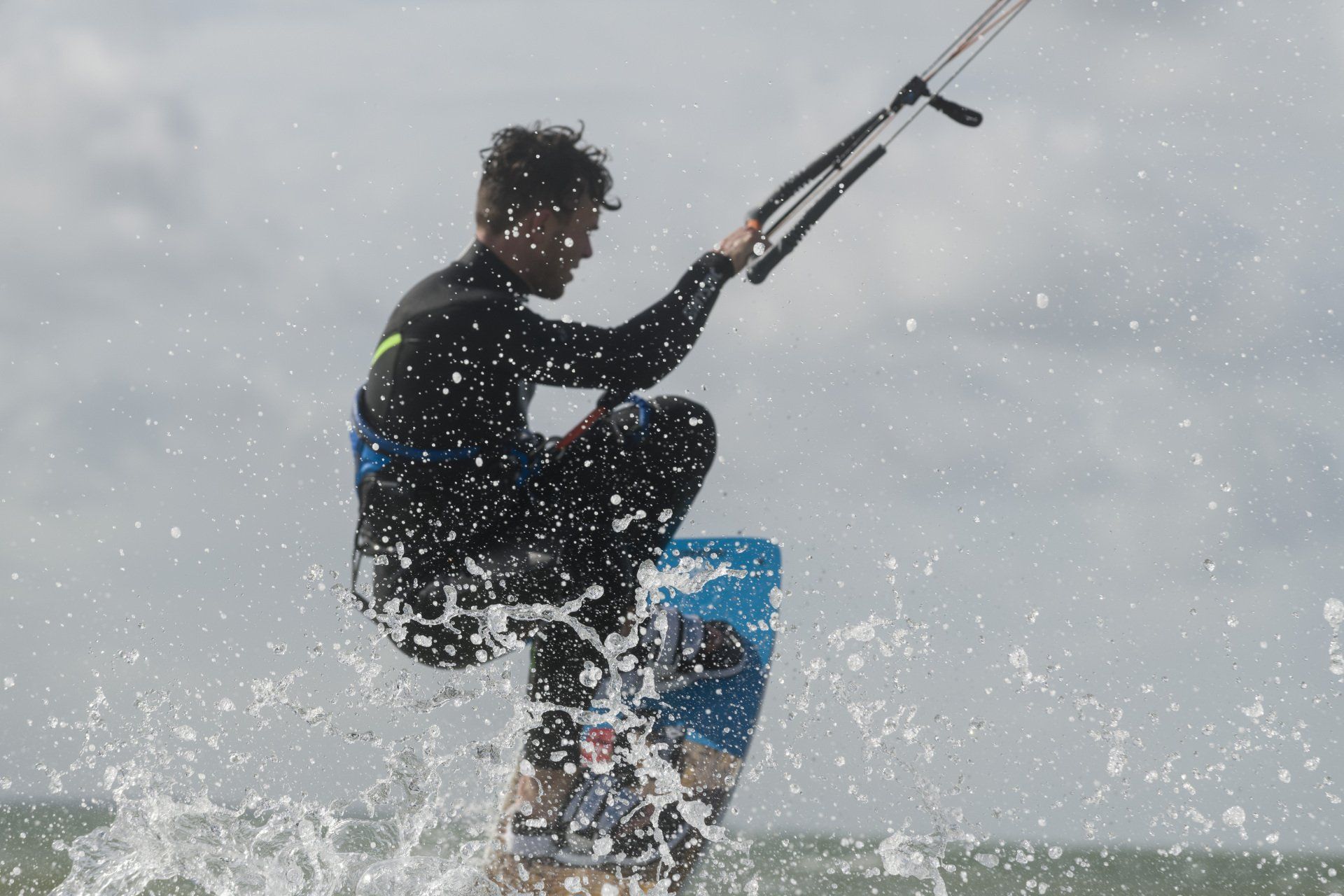 Foto van Kitsurfer Jeroen