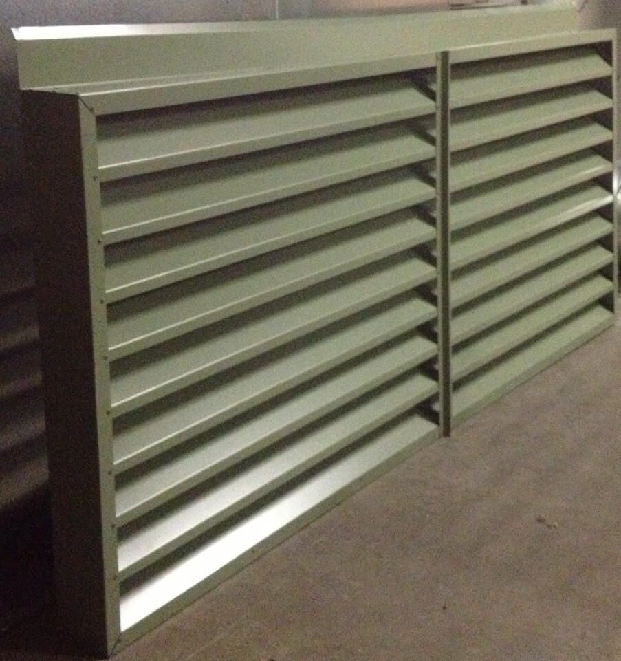 Louvred Blades — Fullerton's Plumbing Manufacture In Woree, QLD