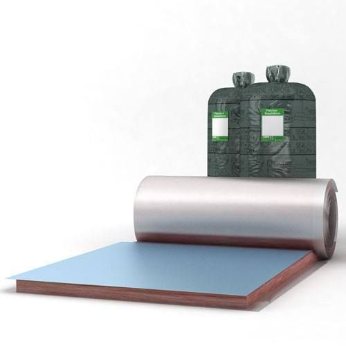 A Roll of Insulation is Sitting on Top of a Bed— Fullerton's Plumbing Manufacture In Woree, QLD