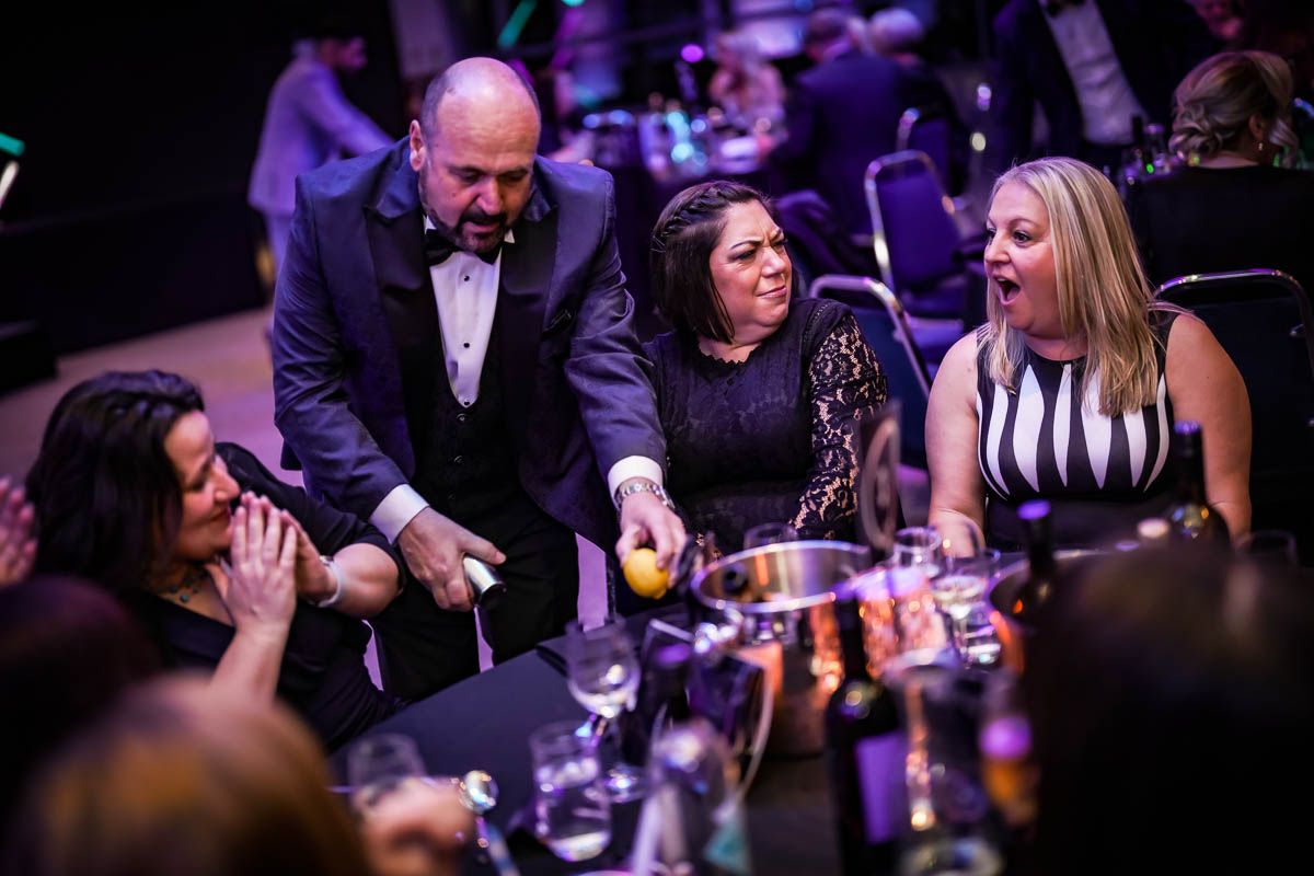 Professional corporate magician Paul Roberts