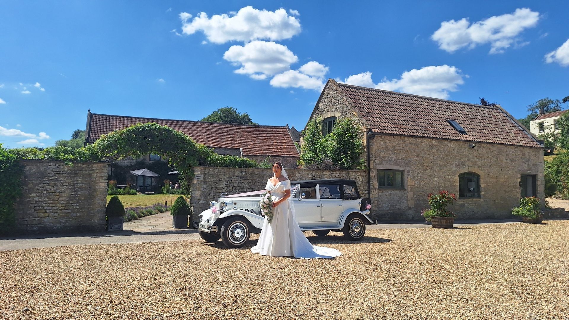 Wedding Car at Church