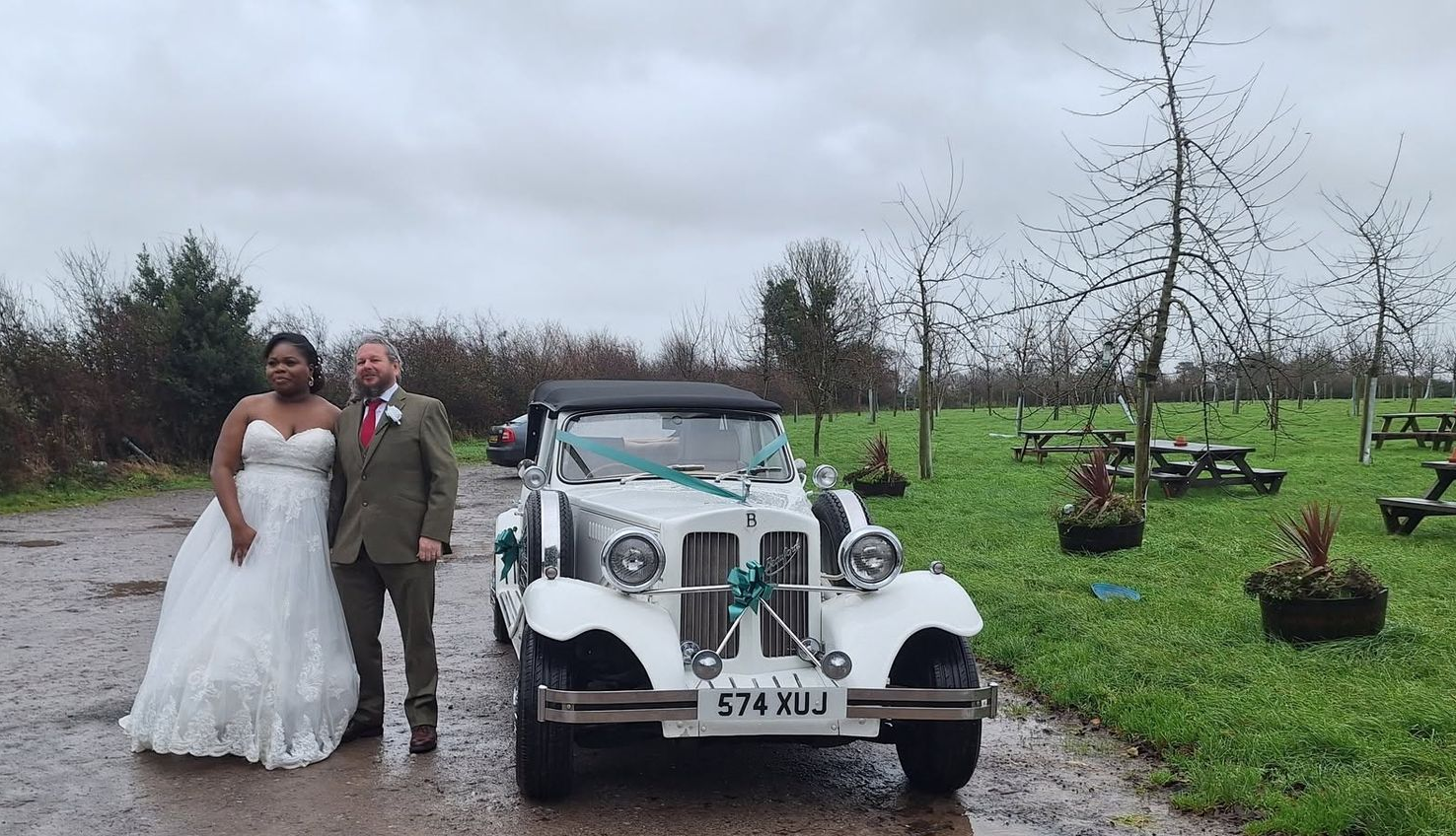 Wedding Car at Church