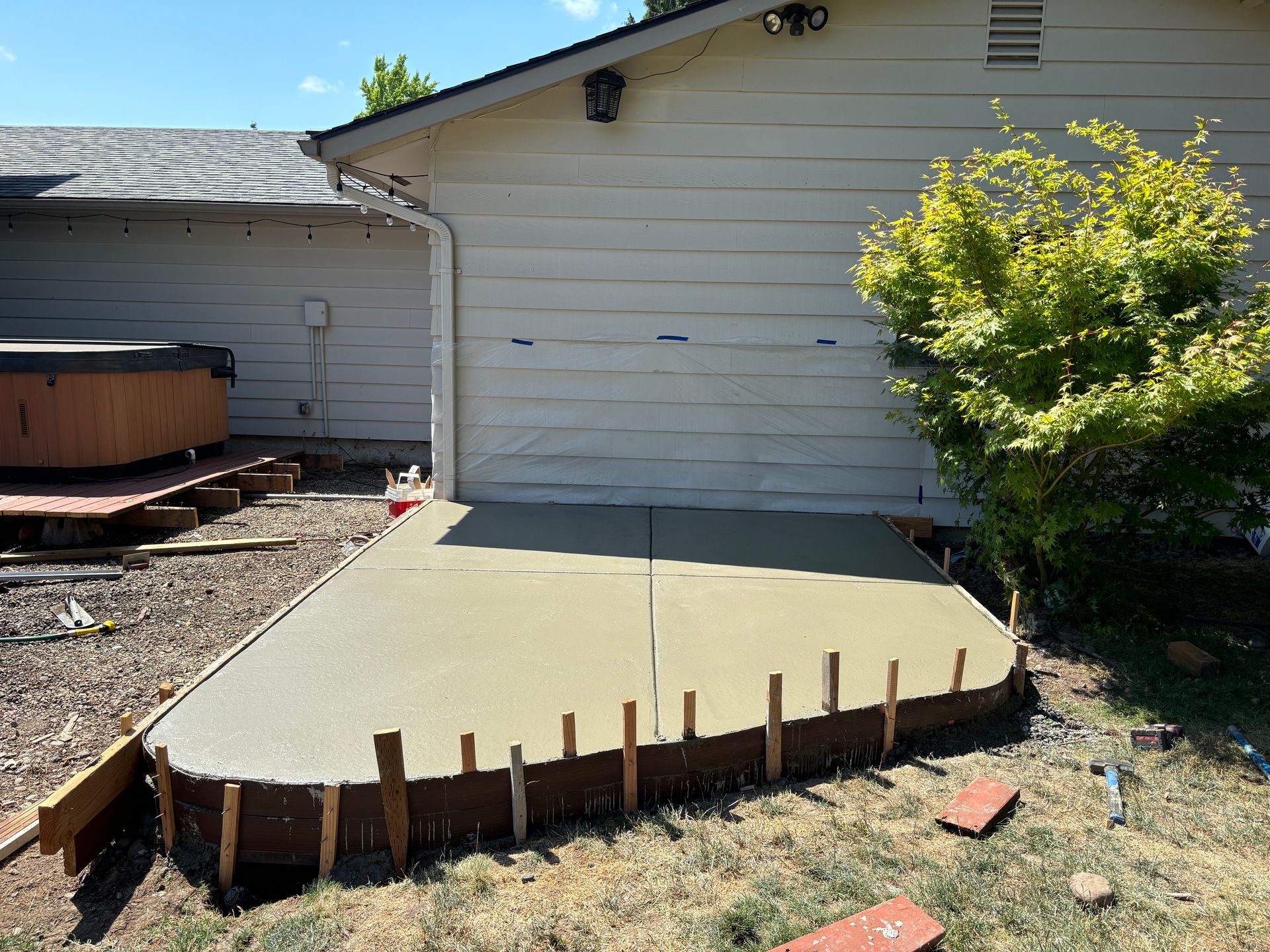 concrete driveway contractors