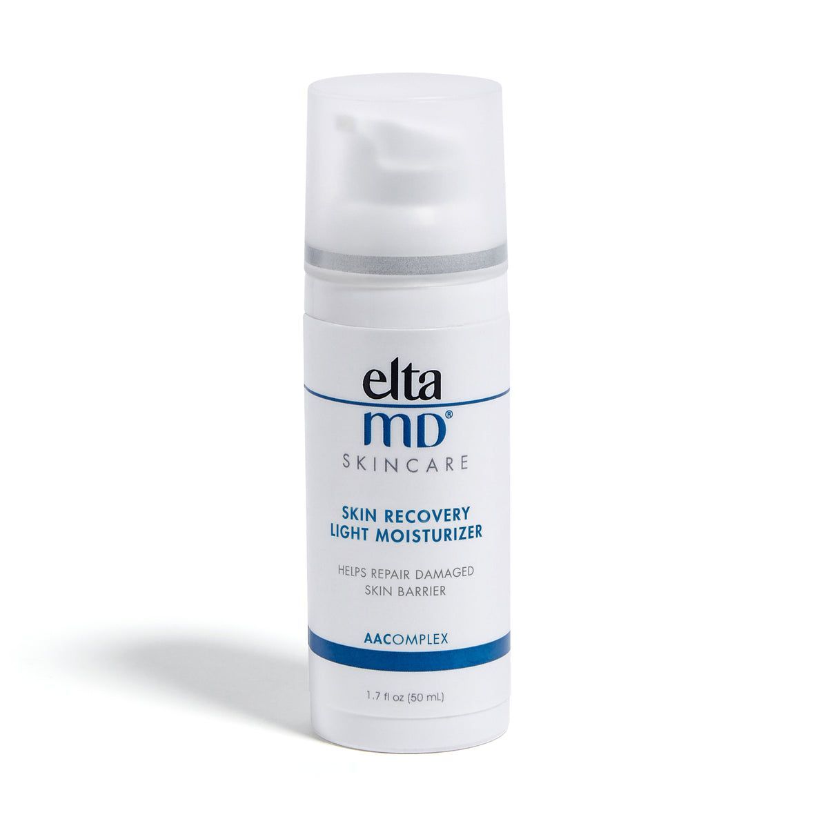 A bottle of elta md skin recovery light moisturizer