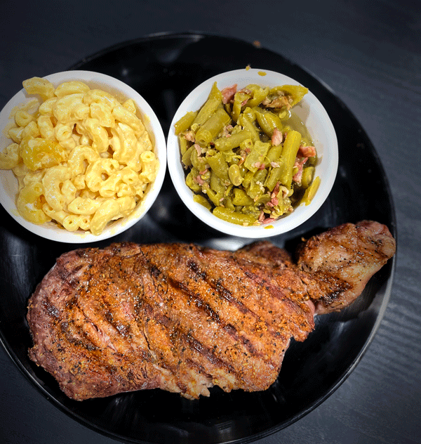 eatery with lots of sides for bbq meals