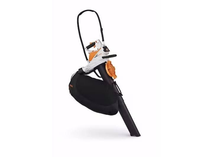 A Blower With a Bag Attached to It on a White Background — Ireland's Machinery Pty Ltd In Braemar, NSW
