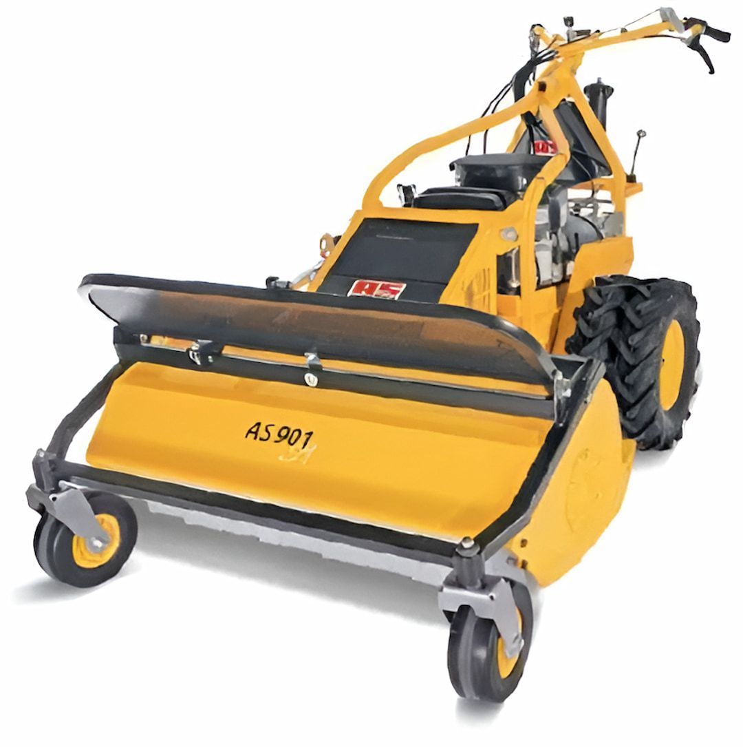 A Yellow Lawn Mower That Says as 901 on It — Ireland's Machinery Pty Ltd In Braemar, NSW