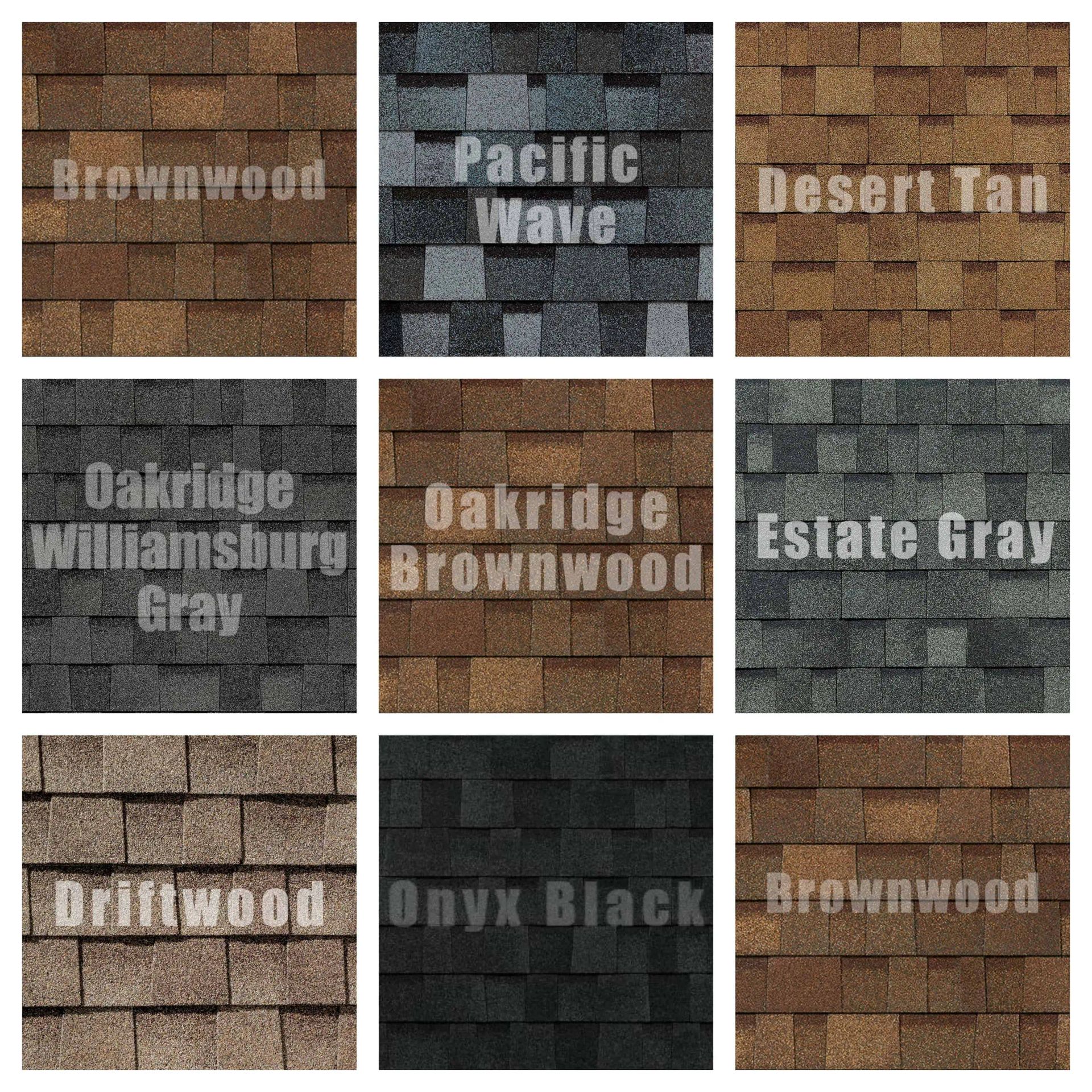 Architectural+Shingle+colors-Archibeque Roofing Denver