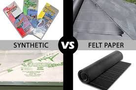 There is a difference between synthetic and felt paper.