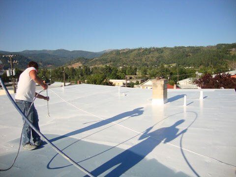 commercial roof coatings, contractors, roof sealant, flat, steel, metal roof coatings, GAF, American