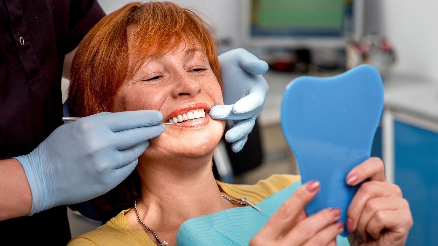 Happy Senior Lady — Wilmington, DE — New Concept Dental