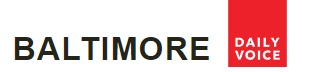 The baltimore daily voice logo is shown on a white background