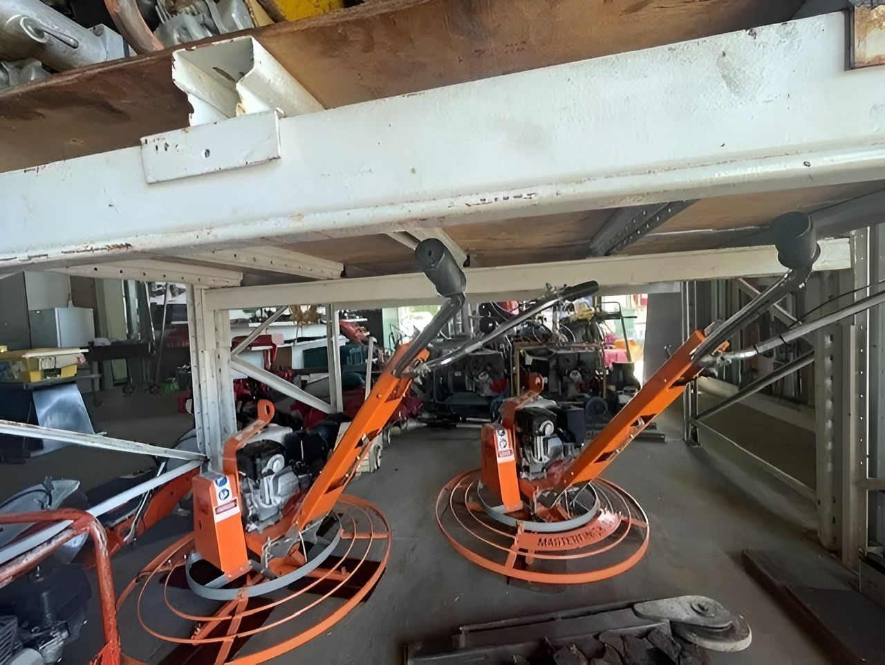 Three Industrial Concrete Trowel Machines — Bowen Hire in Bowen, QLD