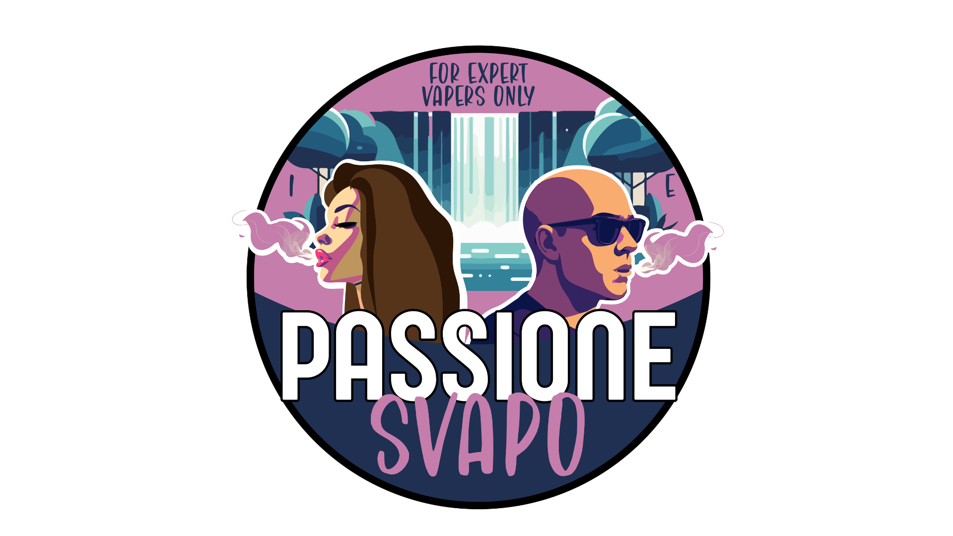 Logo Passione Svapo - CREATIVI SU MISURA AGENZIA DI COMUNICAZIONE