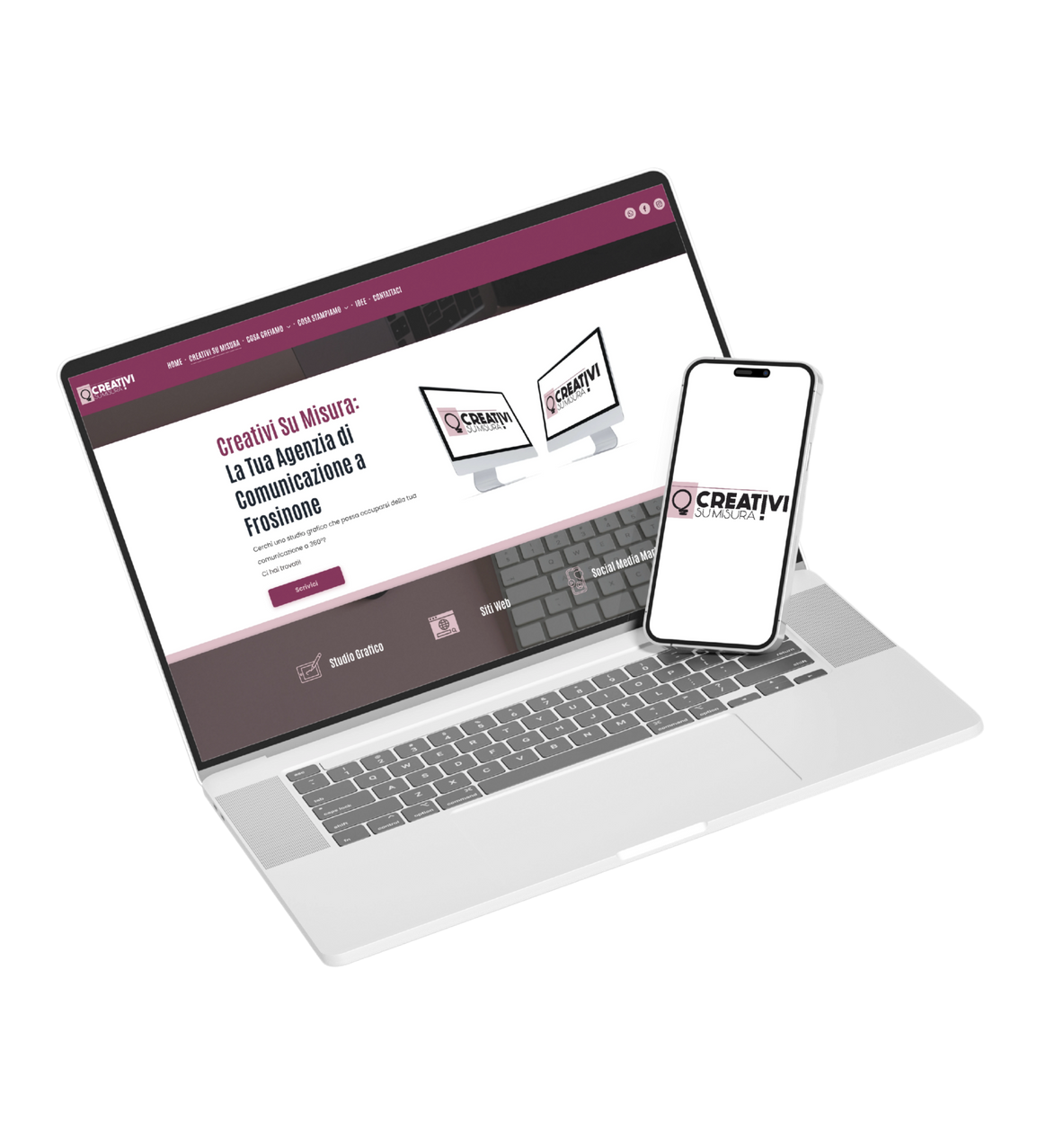 Creazione siti internet SEO local Creativi Su misura Agenzia di Comunicazione Frosinone