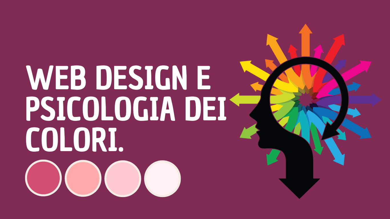 web design e psicologia del colore creativi su misura agenzia di comunicazione frosinone