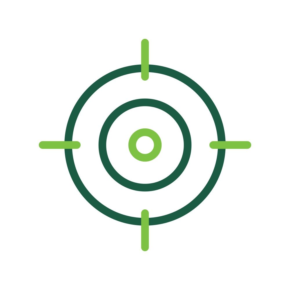 Target icon signifying focus