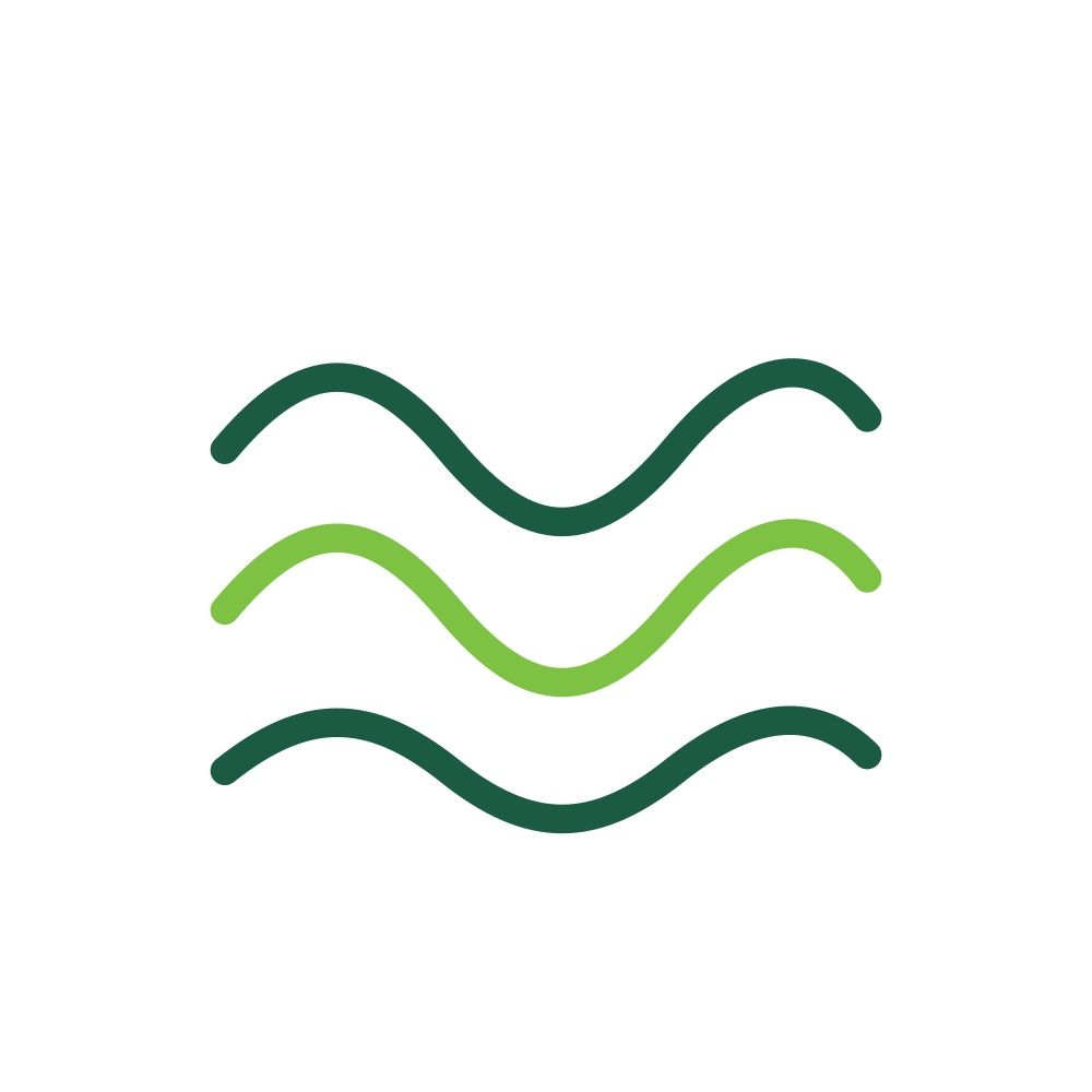 wavy lines indicating worry